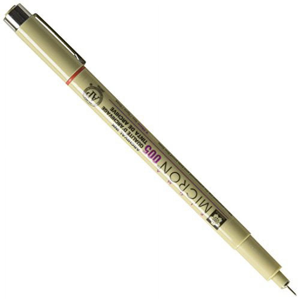 Sakura Pigma Micron Pens- 005/0.20mm Red Inkquantity 6 Pens Per